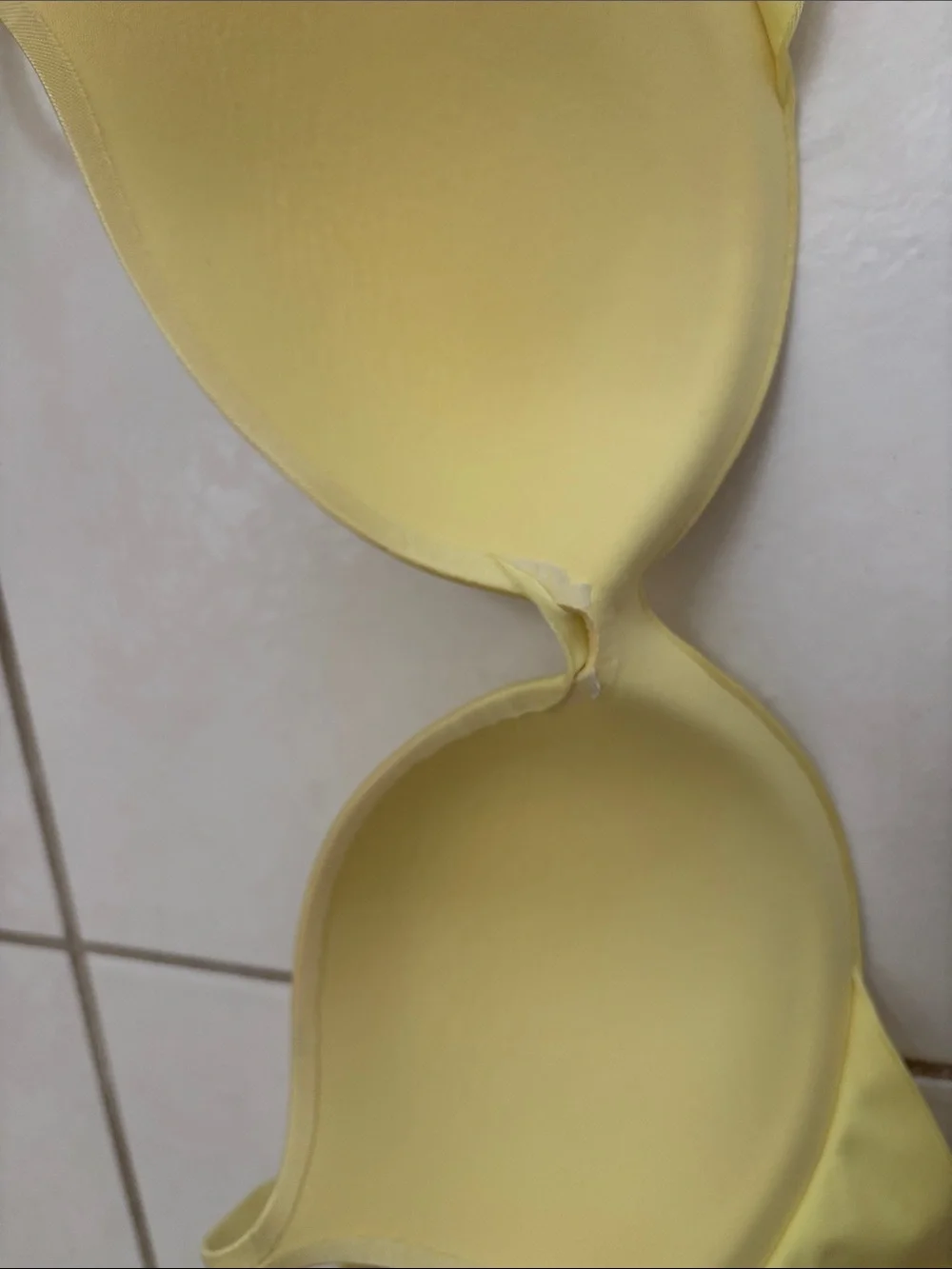 Ambrielle Light Yellow Smooth Moulded T-Shirt Bra